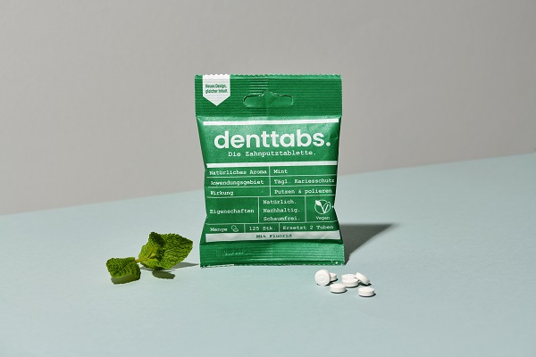 Denttabs Verpackung